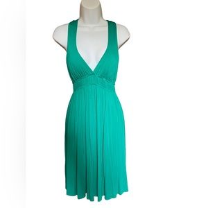 Soft Emerald Marilyn vibe dress